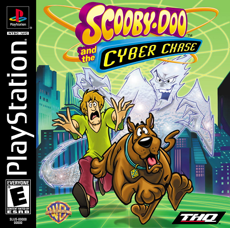 Scooby Doo Cyber Chase Playstation 1 USED