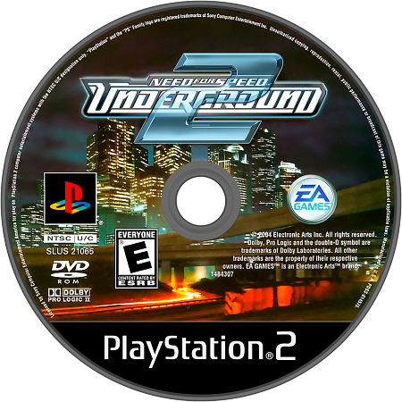 Need for Speed Underground 2 Playstation 2 LOOSE