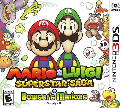 Mario & Luigi: Superstar Saga + Bowser's Minions Nintendo 3DS USED