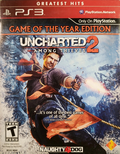 Uncharted 2: Among Thieves [Game of the Year | Not for Resale] Playstation 3 USED