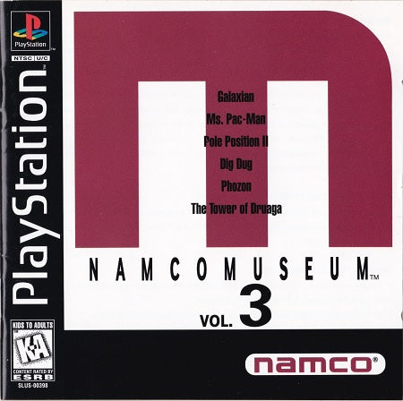 <BOGO> Namco Museum Vol 3 Playstation 1 USED