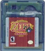 Zelda Oracle of Seasons Gameboy Color LOOSE