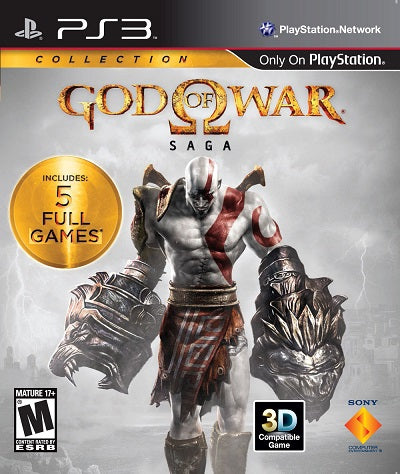 God of War Saga Dual Pack Playstation 3 USED