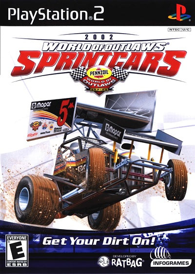 World of Outlaws Sprintcars Playstation 2 USED