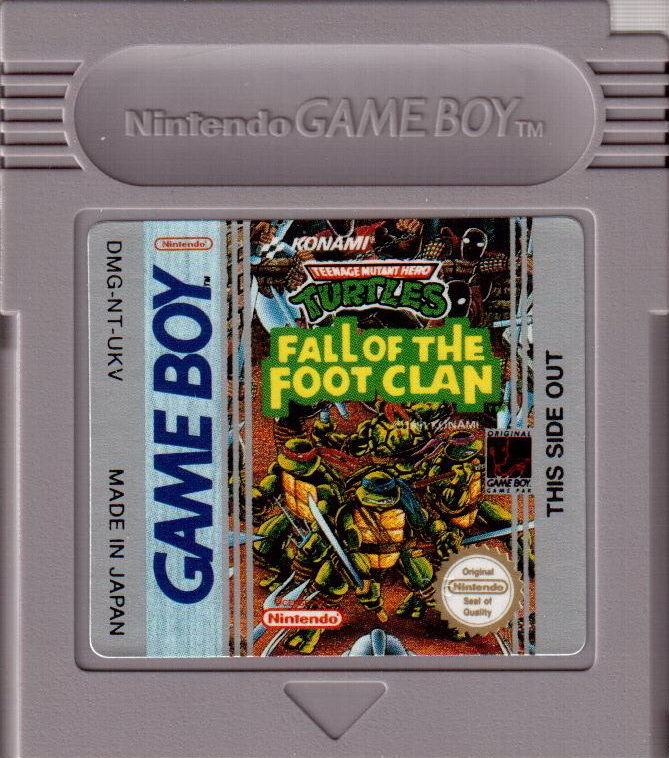 Teenage Mutant Ninja Turtles Fall of the Foot Clan Gameboy LOOSE