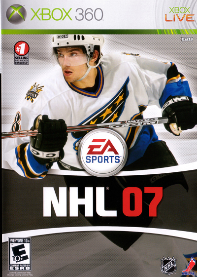 NHL 07 XBOX 360 USED