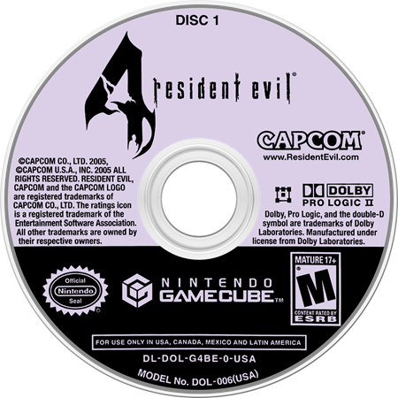Resident Evil 4 Nintendo Gamecube LOOSE