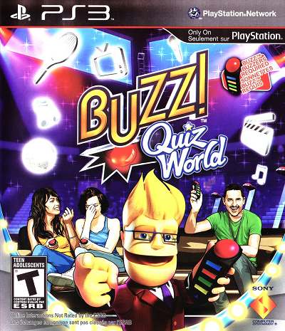 Buzz! Quiz World Playstation 3 USED