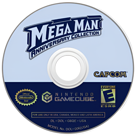 Mega Man Anniversary Nintendo Gamecube LOOSE