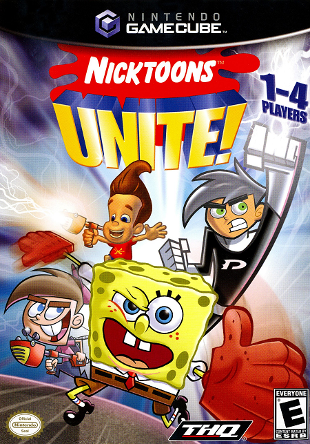 Nicktoons Unite Nintendo Gamecube USED