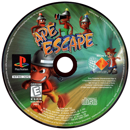 Ape Escape Playstation 1 LOOSE