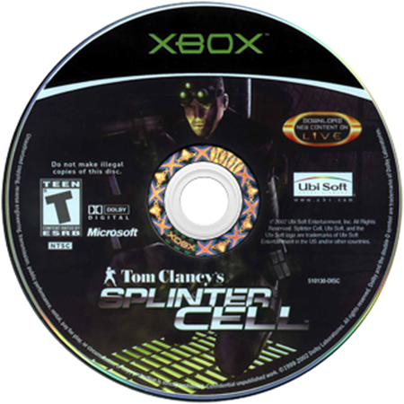Splinter Cell XBOX Original LOOSE