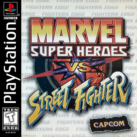 Marvel Super Heroes vs. Street Fighter [NO MANUAL] Playstation 1 USED