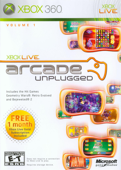 Xbox Live Arcade Unplugged Volume 1 XBOX 360 USED