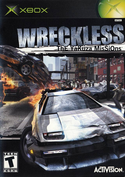 Wreckless Yakuza Missions XBOX Original USED