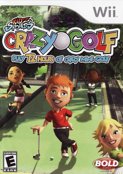 Kidz Sports Crazy Golf Nintendo Wii USED