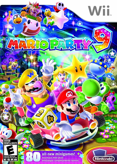 Mario Party 9 Nintendo Wii USED