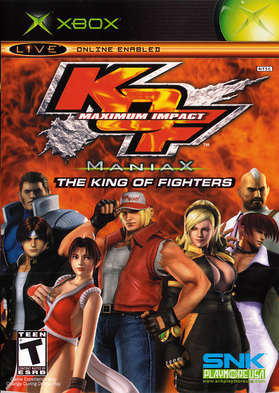 King of Fighters Maximum Impact XBOX Original USED