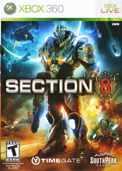 Section 8 XBOX 360 USED