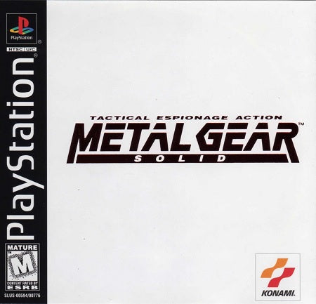 Metal Gear Solid Playstation 1 USED