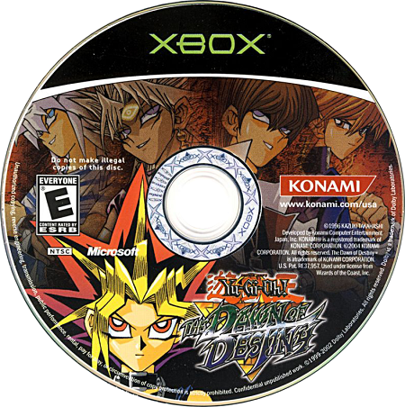 Yu-Gi-Oh Dawn of Destiny XBOX Original LOOSE
