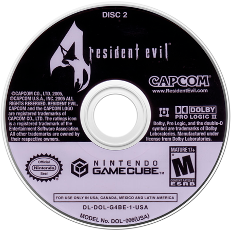 Resident Evil 4 Nintendo Gamecube LOOSE