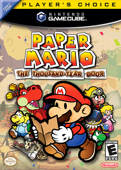 Paper Mario Thousand Year Door [Player's Choice] Nintendo Gamecube USED