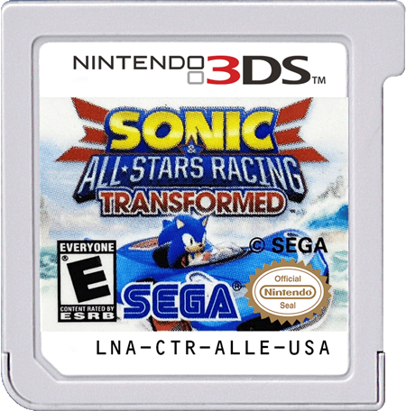 Sonic & All Stars Racing Nintendo 3DS LOOSE