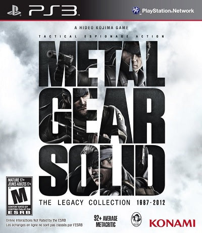 Metal Gear Solid: The Legacy Collection Playstation 3 USED