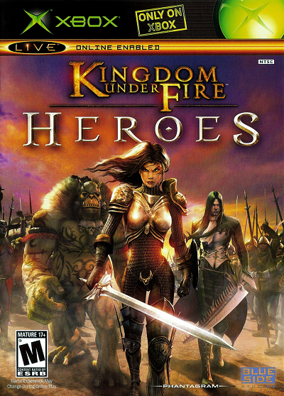 Kingdom Under Fire Heroes XBOX Original USED