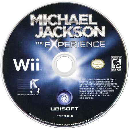 Michael Jackson: The Experience Nintendo Wii LOOSE