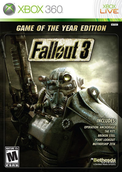 Fallout 3 [Game of the Year] XBOX 360 USED