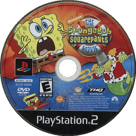 SpongeBob SquarePants the Movie Playstation 2 LOOSE