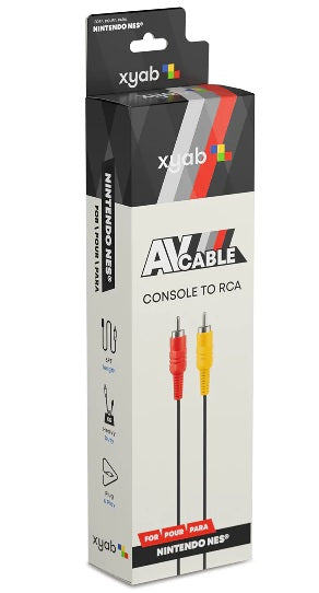 AV Composite Cable for Nintendo NES NEW