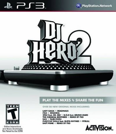 DJ Hero 2 Playstation 3 USED