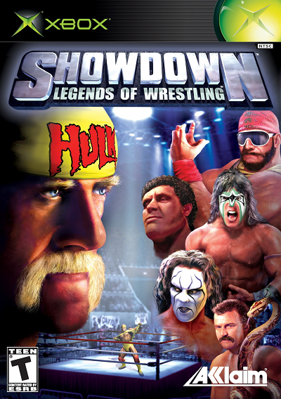 Showdown Legends of Wrestling XBOX Original USED