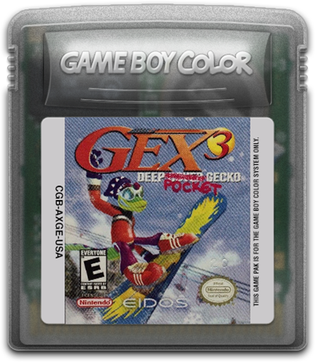 Gex 3: Deep Cover Gecko Gameboy Color LOOSE