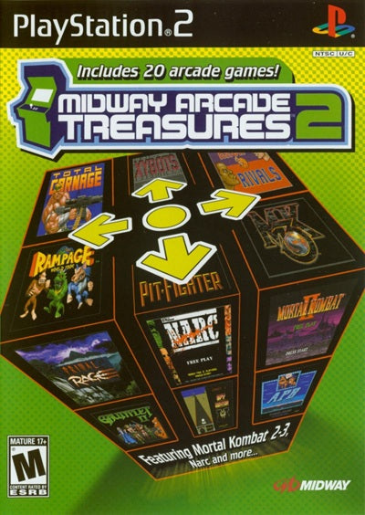Midway Arcade Treasures 2 Playstation 2 USED