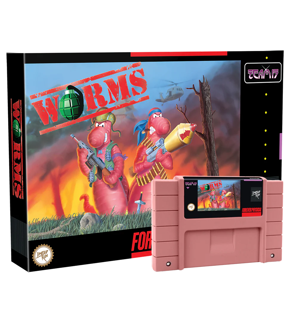 *SALE* Worms [Limited Run] SNES NEW