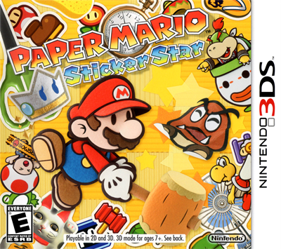 Paper Mario Sticker Star Nintendo 3DS USED