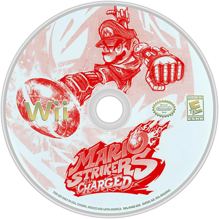Mario Strikers Charged Nintendo Wii LOOSE