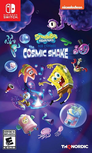 Spongebob Squarepants: The Cosmic Shake Nintendo Switch USED