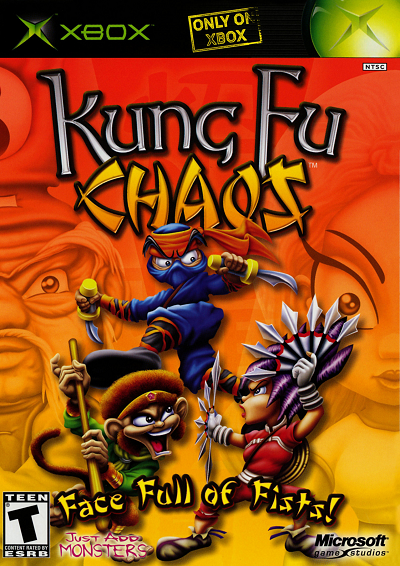 Kung Fu Chaos XBOX Original USED