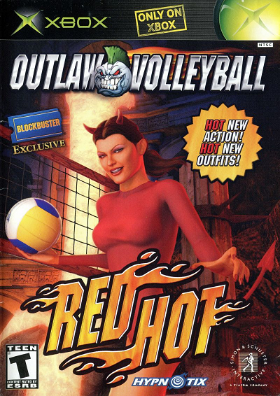 Outlaw Volleyball Red Hot XBOX Original USED