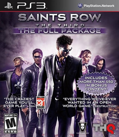 Saints Row The Third: The Full Package Playstation 3 USED