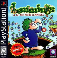 Lemmings and Oh No More Lemmings Playstation 1