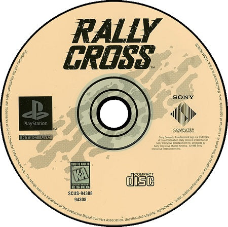 Rally Cross Playstation 1 LOOSE