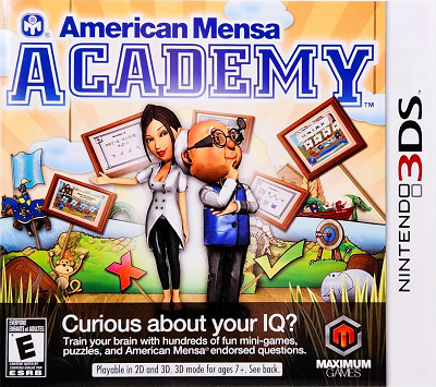 American Mensa Academy Nintendo 3DS USED