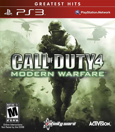 Call of Duty 4 Modern Warfare [Greatest Hits] Playstation 3 USED