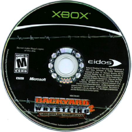 Backyard Wrestling 2 XBOX Original LOOSE